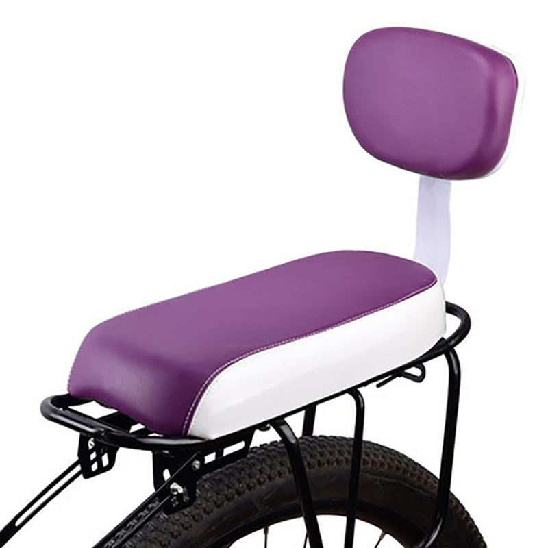 Comfortable Kids Bicycle Rear Seat with Backrest Children Self-driving soft cushion Passenger Seat Cushion