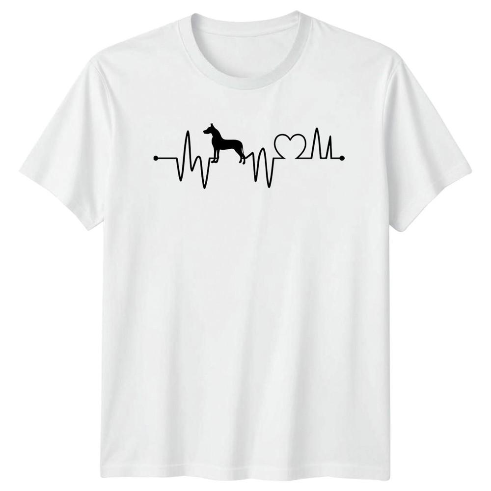DoberUnisex Pinscher Heartbeat TShirt Gift For Him And Her S