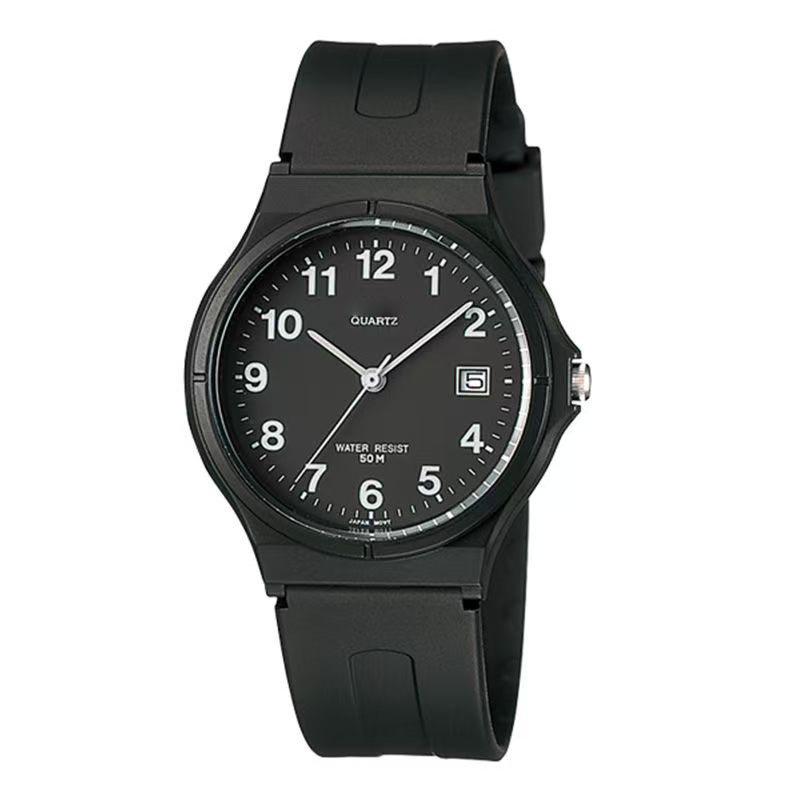 Silent Waterproof Quartz Watch for Men & Women: Ideal for Junior, Senior High, Middle School, & College Entrance Exams.