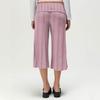 Pantaloni Corti da Donna a Vita Pieghevole Fondo Svasato Pantaloni da Tuta a Vita Pieghevole Bassi Yoga Elasticizzati Casual Gamba Larga Pantaloni da Tuta