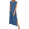 Popular Women's Summer Casual Loose Long Dress