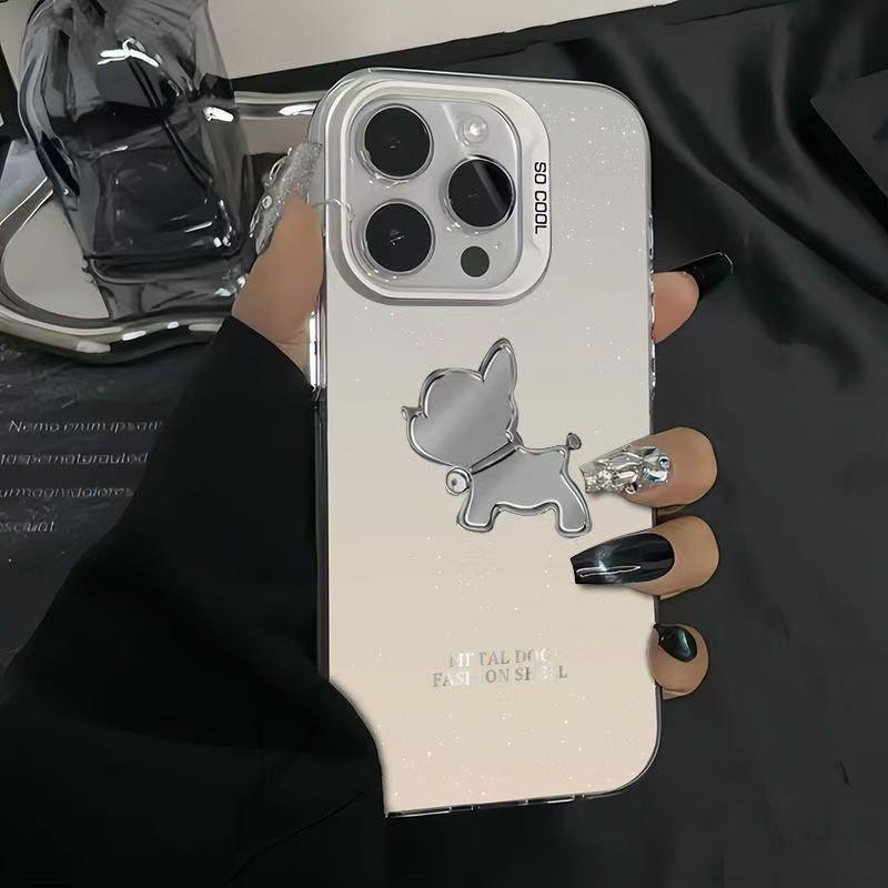 

Bell Puppy Drop-Proof Phone Case for iPhone 12 Pro Max to iPhone 16, Compatible with Apple 14-15 Pro Models, Cross-Border Design. iPhone 11