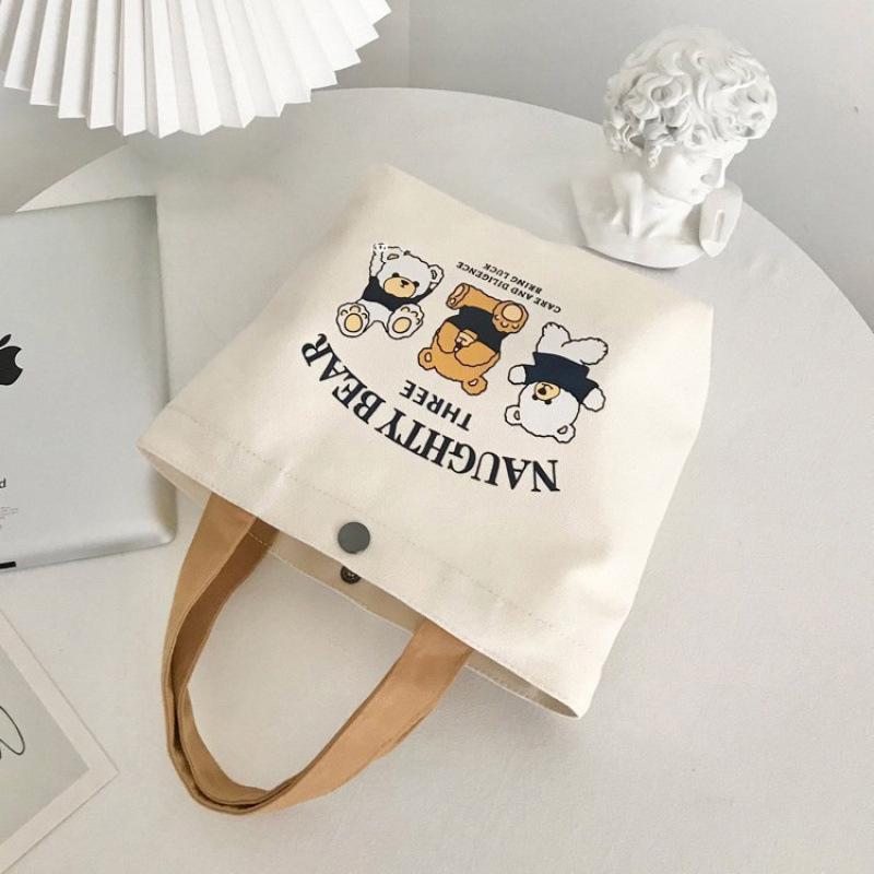 

Versatile Canvas Tote Bag for Work, Students, Lunch, or Mom s Essentials