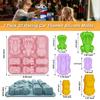 Non-Stick Racing Car Shape Cake Pan Silicone Racing Car Shape Baking Molds  for Gummy Making