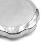 Universal Silver Tone Motorcycle Scooter Fuel Tank Gas Cap Cover Protector