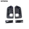 For Toyota Hiace Granvia Commuter - 2024 Carbon Fiber Interior Door Handle Bowl Cover Trim Bezel Accessories Car Styling