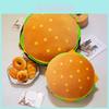 Plush Burger Pillow Soft Cotton Cushion For Kids Playroom Decor