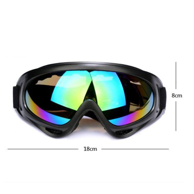 2 Pair Anti-sand Outdoor Protection Glasses Motorcycle Riding Sunglasses Sports Ski Skating Goggles Windproof Dustproof UV400