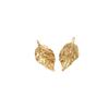Elegant Gold Leaf Stud Earrings: Stylish, Luxurious, and Versatile Chinese Design