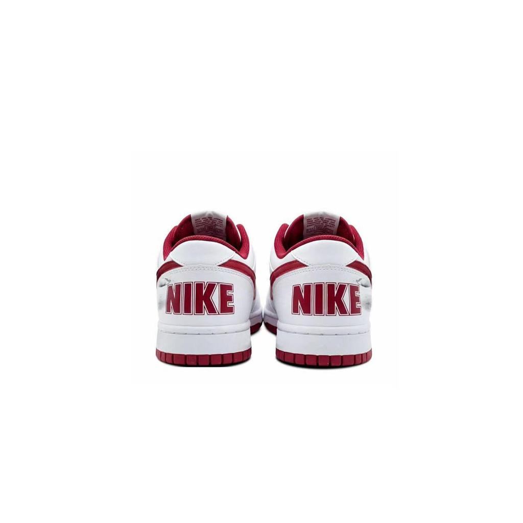 Nike Big Fairyland, Danju Stunning Low Top Skateboard Shoes Men's Red White 355152-150(Team257-)