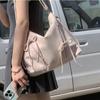 Silver Small Bow Pu Leather Shoulder Bags for Women 2026 Summer Trend Designer Fashi Handbags and Purses Trend Crossbody Bag
