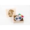 Wooden Box To Color Santa Muerte - Box of 24 Felt-tip Pens Included