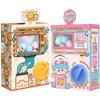 Gacha-Maschine Spielzeugpuppe Greifer-Puppe Überraschungs-Mini-Blindbox Weihnachtsgeschenk für Jungen und Mädchen Mit 12 Eierbällen Zufällige Auswahl