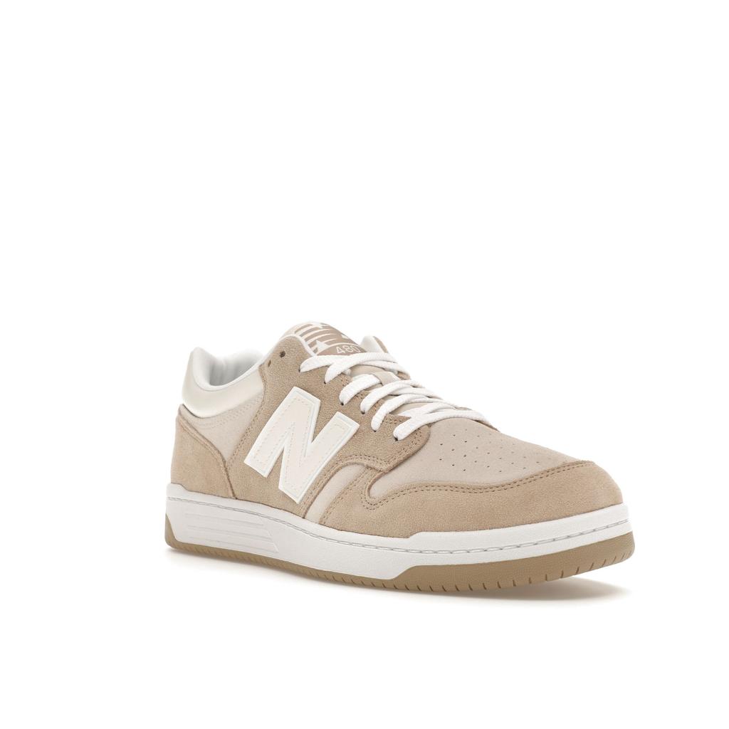 New Balance 480 Moonbeam Sea Salt Unisex Sneakers Tan Mindful-Grey BB480LEA