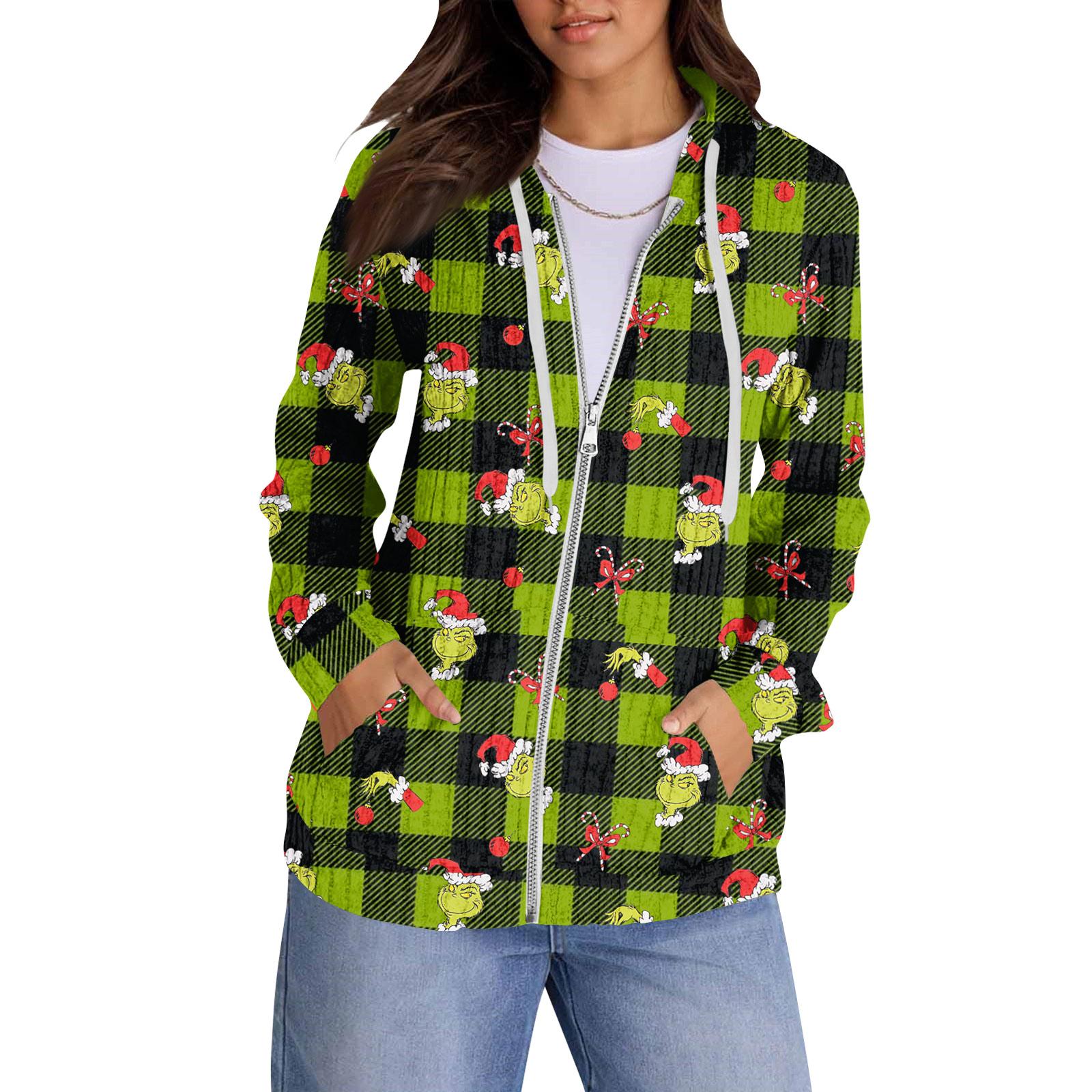 

Толстовки с капюшоном для женщин, модные топы, повседневная осенняя мода, свитшот с длинным рукавом и карманами, легкий пуловер L зелёный