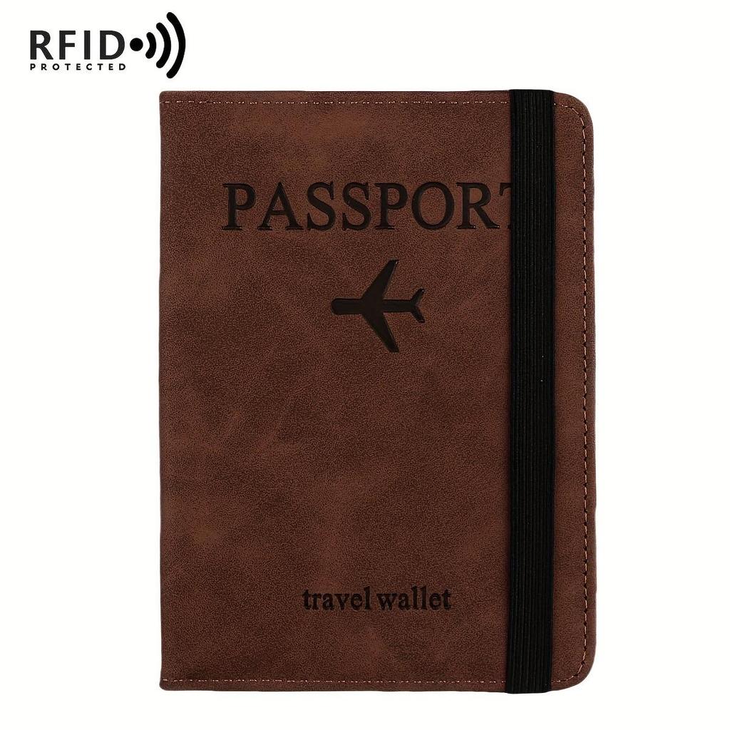 RFID passport holder slim passport wallet multi-functional wallet travel passport bag