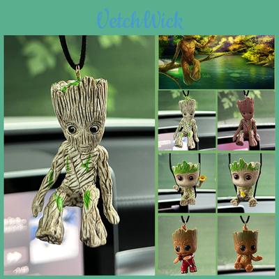Kakaxin Car Pendant Diy Car Accessories Resin Tree Man Hanging Decoration Wholesale