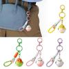 Eye Catching Resin Bird Key Holder Artistic Carving Design Compact Bag Pendant Christmas Gift For Kids Adults