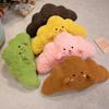 Bambola Croissant Carina Non Tossica Morbido Peluche Ripieno Pane Giocattolo Cuscino Decorazione per la Casa Morbido Cuscino a Forma di Pane