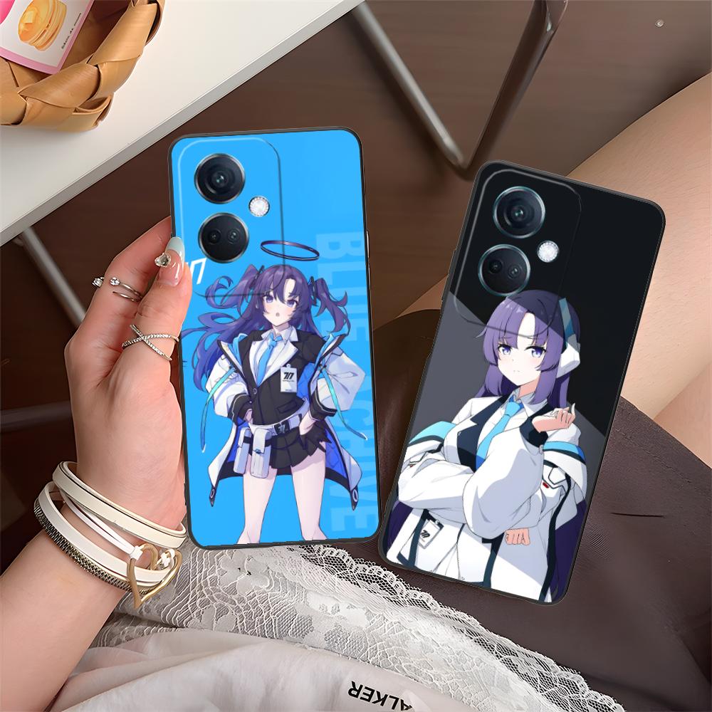 Blue Archive Yuuka Matte TPU Mobile Phone Case for OPPO Find X9 X8 X7 X6 X5 X3 X2 Plus s Pro Ultra Lite Colorful Printing Cover