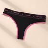 6Pcs/Set Women Thongs Low Waist Sexy Underwear Soft Panties Girls Briefs Cotton G-String Breathable Ladies Panty Female Lingerie