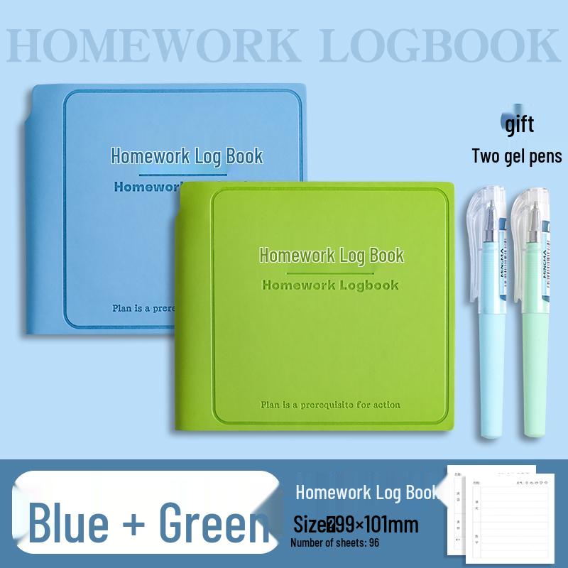 Grade 1 Mini Homework Notebook for Primary Students