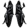 Resin Hooded Lady Reaper Figurine Macabre Desk Decor Witchy Room Decoration Ornaments for Home Garden Yard Decorations