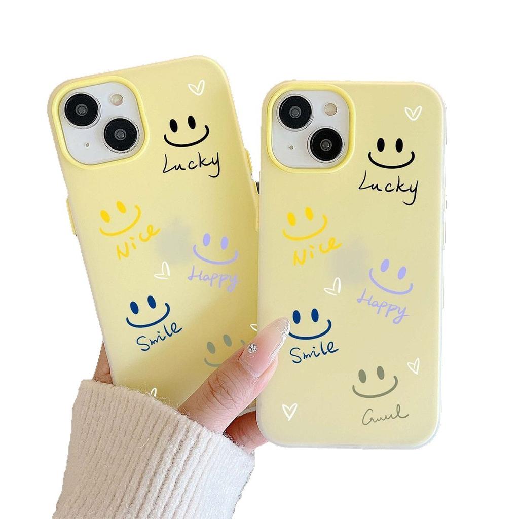 Jelly Two-in-one Mobile Phone Case Frosted Goddess Creative Couple Big Hole Internet Celebrity Love Personality Cute Color Cartoon