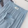 Uncle Radish Lyocell Jeans Women's Summer Thin Casual Pants Dropping Ice Silk Cool Pants Wide Leg Straight Pants