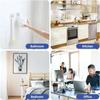 50-10PCS Self-adhesive Wall Hooks For Photo Frame Clock Strong Adhesive Transparent Nails Wall Hook Hangers Hanging Nail Holders