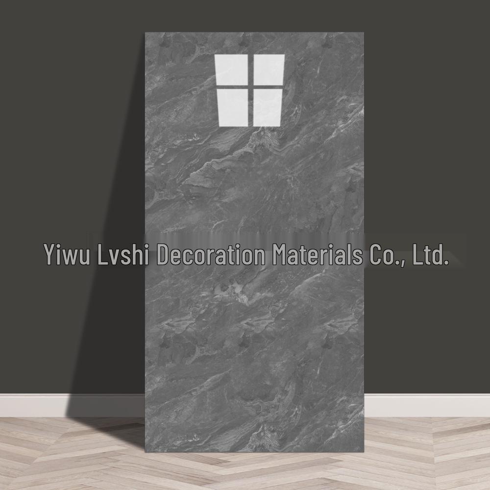 Self-Adhesive Marble Tile Wall Stickers, Aluminum Plastic Panels for Living Room Decoration