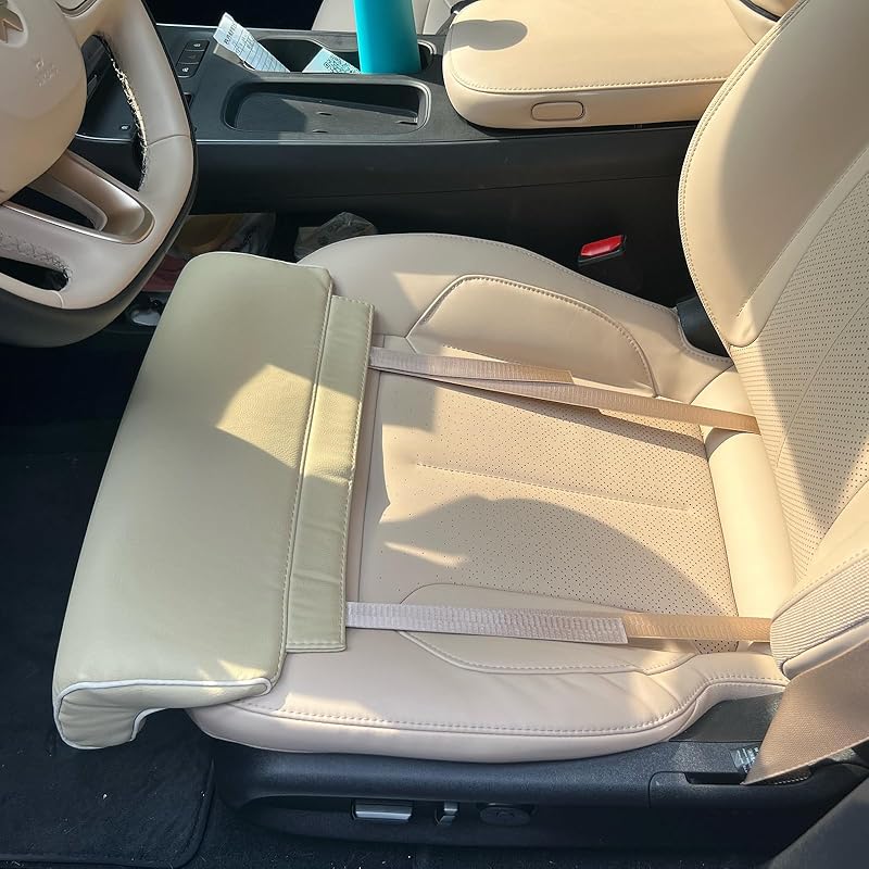 Car Leg Extender Leg Support Cushion for Car Driver Seat Office Chair, Universal Car Seat Extender Pad Leg Support Pillow for Cars Buses Trains