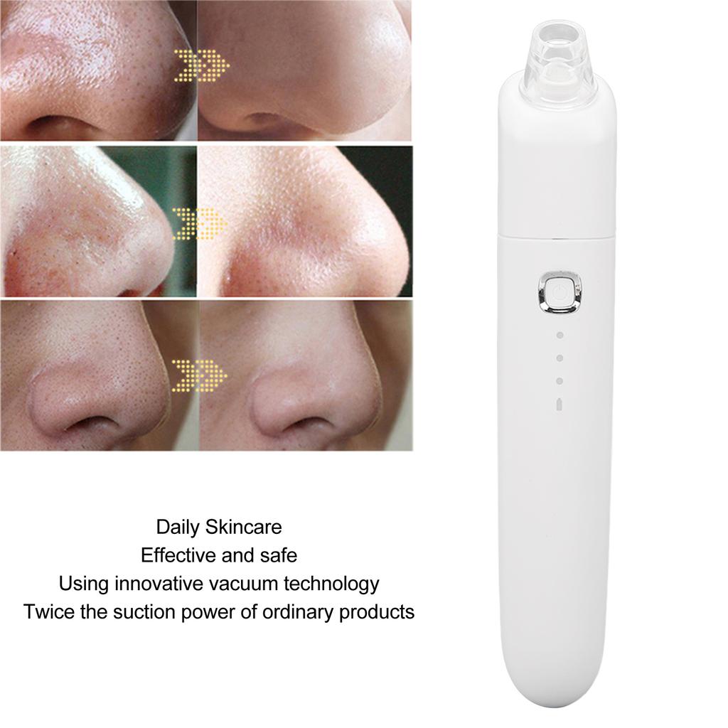 Blackhead Remover Pore Vacuum 3 Suction Power Deep Cleansing Electric Facial Pore Cleaner with 4 Replaceable Probes