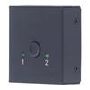 4K HD Switcher 2 In 1 Out Bi Direction Switch Plug and Play Metal Shell HD Multimedia Switcher for