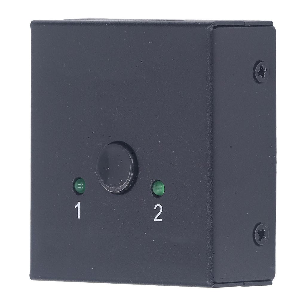 4K HD Switcher 2 In 1 Out Bi Direction Switch Plug and Play Metal Shell HD Multimedia Switcher for