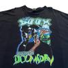 MF Doom Doomsday 90er Schwarzes Kurzarm-T-Shirt Unisex T-Shirt Nachdruck S-5XL Unisex T-Shirt