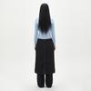 LAP Skirt Layered Stitch Contrast Pants Ar1Wp262