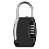 Key Storage Lock Box Padlock Key Storage Safety Box Lock Wall Mount Indoor And Outdoor 4 Digit Waterproof Padlock