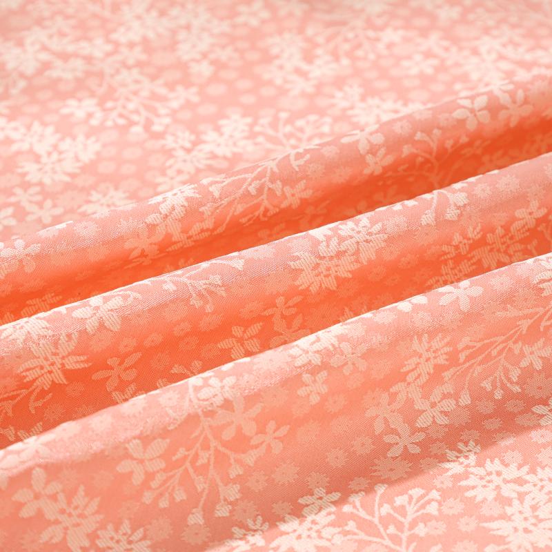 

Dark pattern butterfly flower small fresh jacquard fabric imitation acetate Tencel women s cheongsam dress boy Loaded with jacqu 1 yard&150cm рожевий