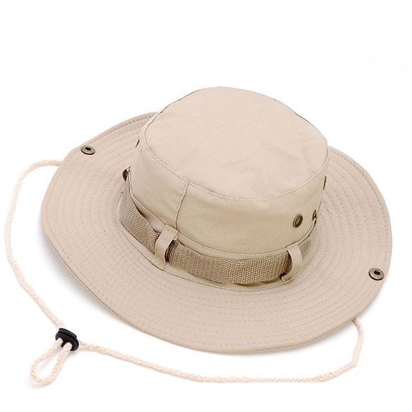 Bucket hat summer hat fishing visor adult men and women outdoor climbing sun hat foldable large brim