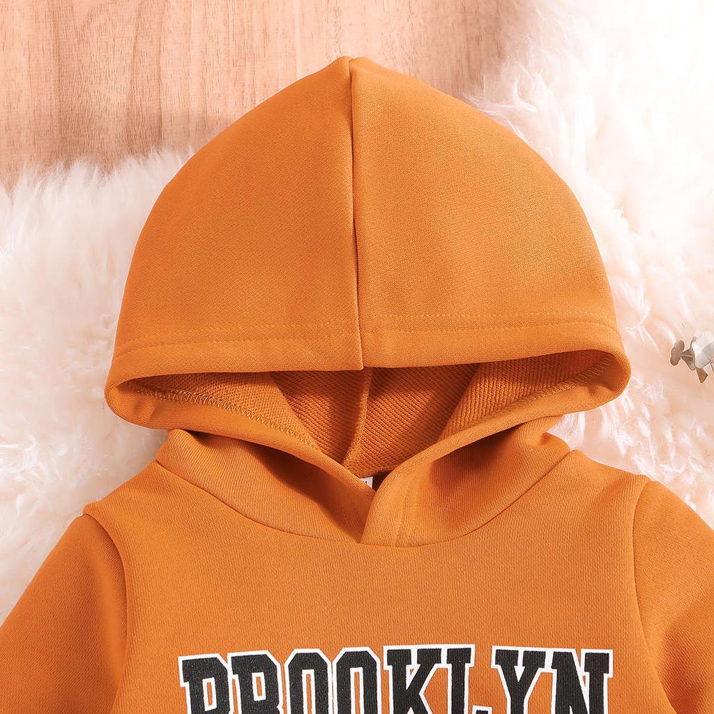 Jungen Kleidung Baby Langarm Hoodie + Hose 2-teiliges Set Säugling Sweatshirt Anzug Kinder Freizeitkleidung