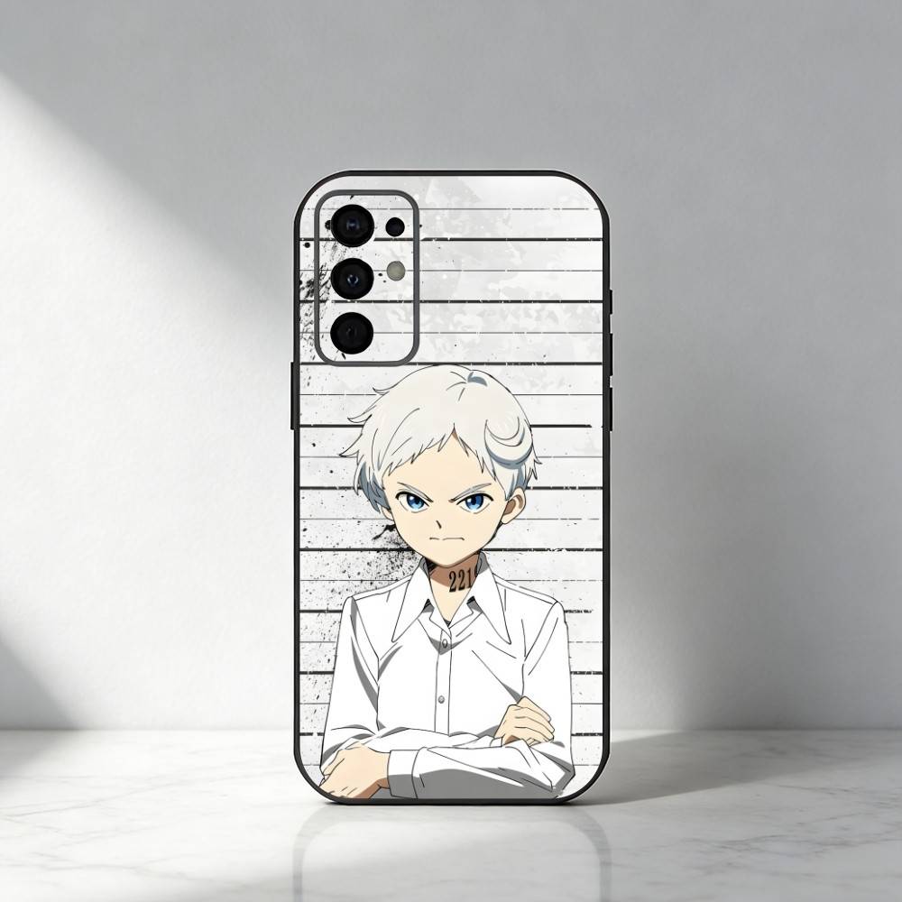 

E-Emma Anime TNP The Neverland Phone Case For Samsung S25,S24,S21,S22,S23,S20,Ultra,S26,Plus,Fe,Note,5G Black Cover Samsung S21plus