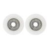 30mm Diameter Elite Greenhouse Door Wheels Replacement Kit