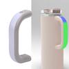 Water Bottle Handle Fit for   40oz Cup Rechargeable Water Proof 6 Colors LED Light Up Cup Handle