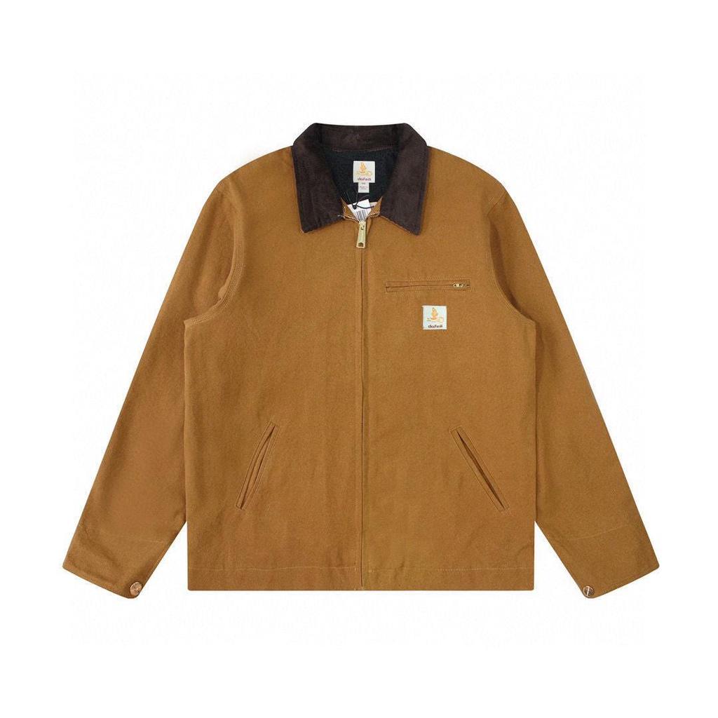 Kurtka męska Detroit Cityboy Vintage Maillard-Stitched – lekka, stylowa, idealna na wiosnę i jesień.