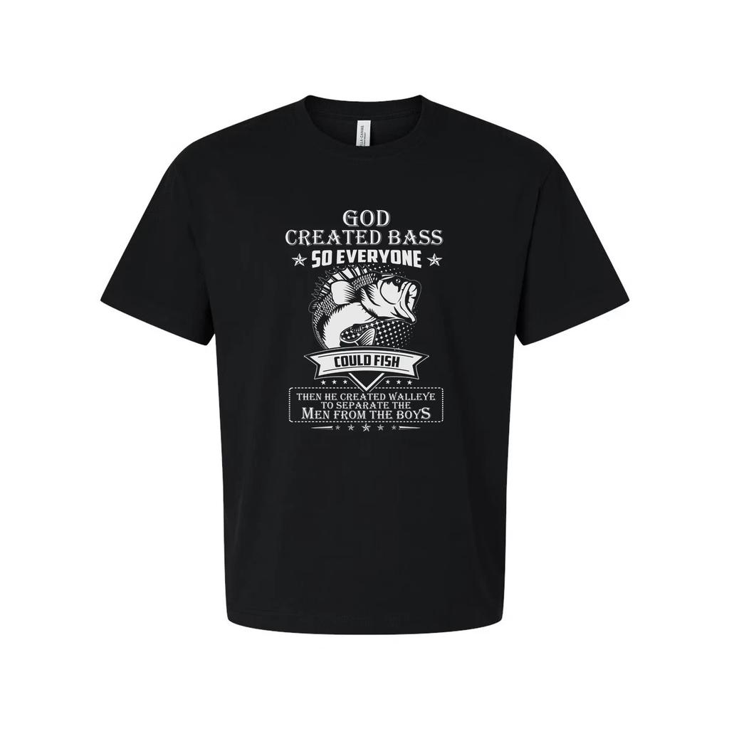 Unisex Fishing T Shirt With Bass Graphic And Outdoor Adventure Print Perfect For