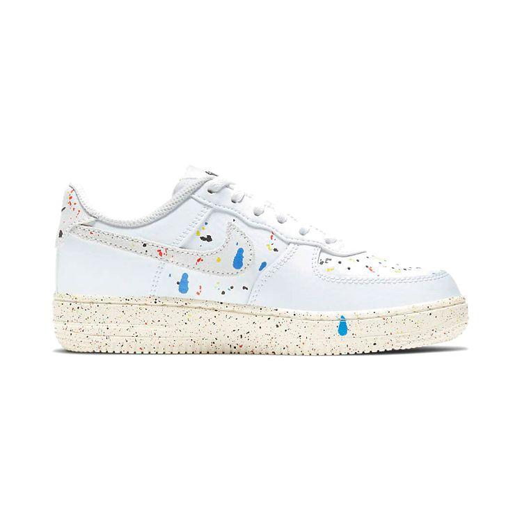 Nike Air Force 1 LV8 3 PS Paint Splatter - White Kids Sneakers Sail DJ2599-100