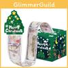 Tree Christmas Green Pattern Paper Box Holiday Celebration Decoration Props