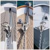 Anchor Chain Stopper Polished Compact for Yachts