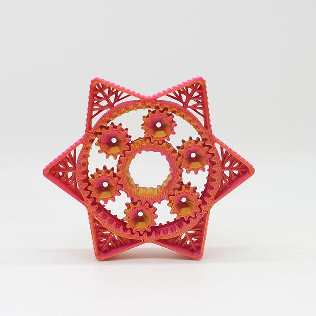 

Six Pointed Star Gear Hand Spinner Fidget Spinner Roller Edc Relieve Stress Relief Toy Spinning Top Tip Antistresse For Children